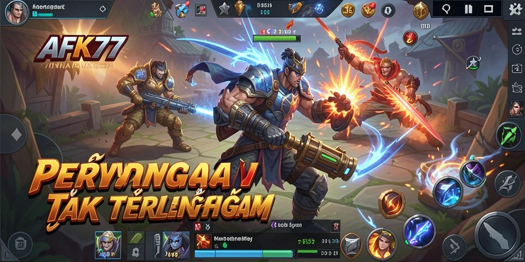 Tangkap momen seru dalam pertempuran AFK77 yang menegangkan.