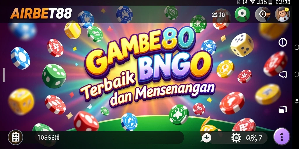 Tampilan gameplay menarik dari AIRBET88 dengan fitur Bingo.