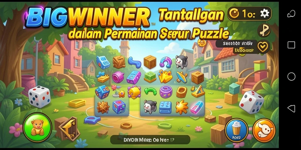 Tangkapan layar BIGWINNER menunjukkan gameplay yang menakjubkan dan menyenangkan.