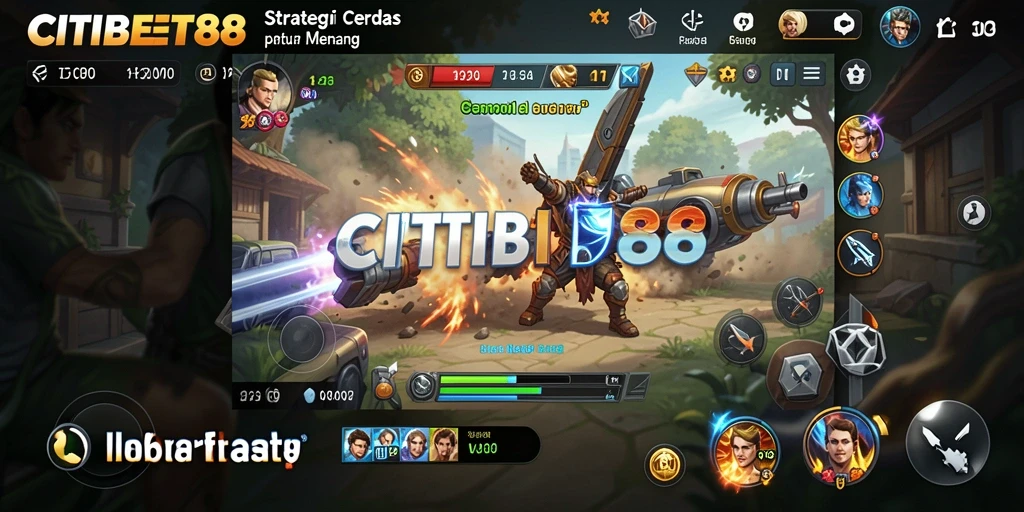 Tampilan gameplay CITIBET88 yang mendebarkan dan strategis.