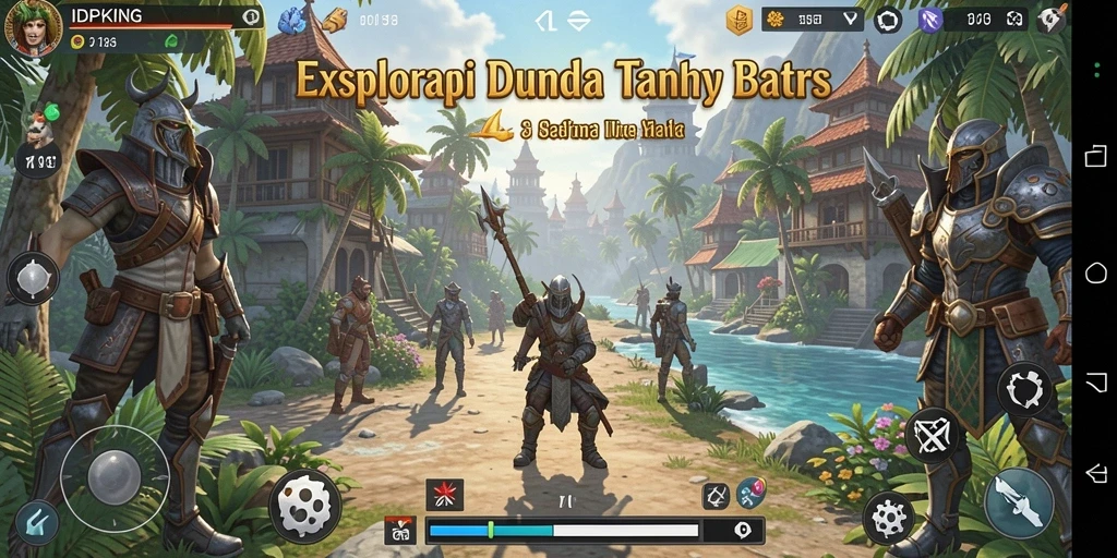 Tangkapan layar menunjukkan aksi seru di dunia <strong>IDPKING</strong> yang luas.