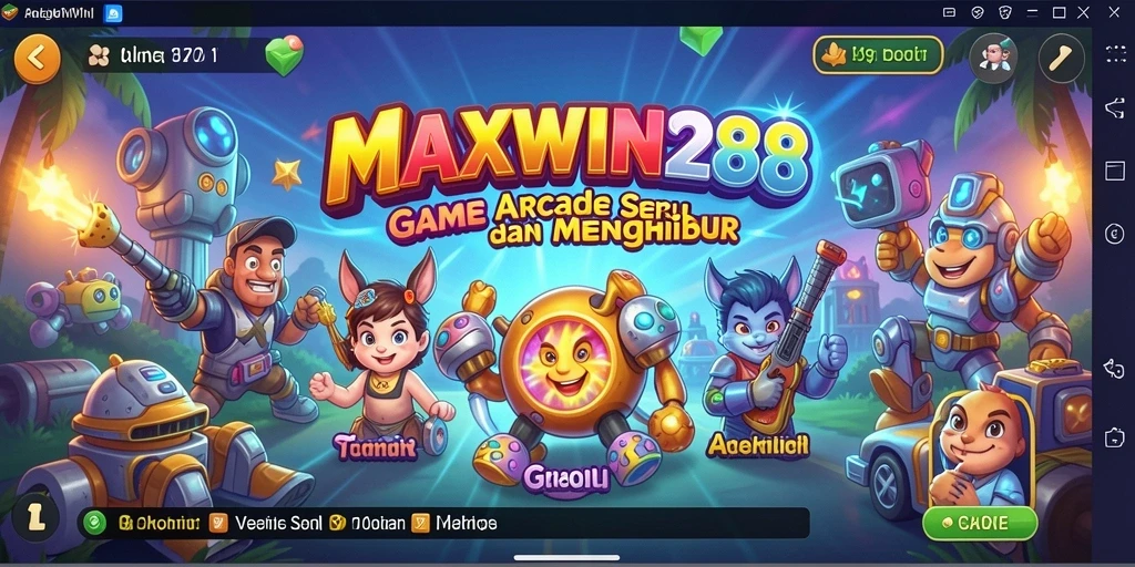 Screenshot dari gameplay Arcade yang seru dan penuh aksi.