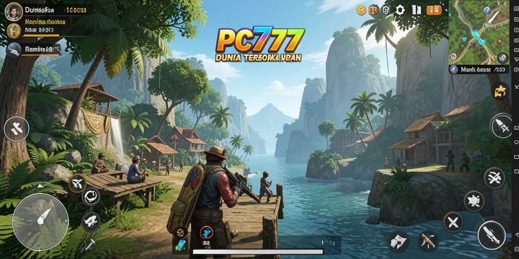 Gameplay PC777 di dunia terbuka yang imersif dan menawan.
