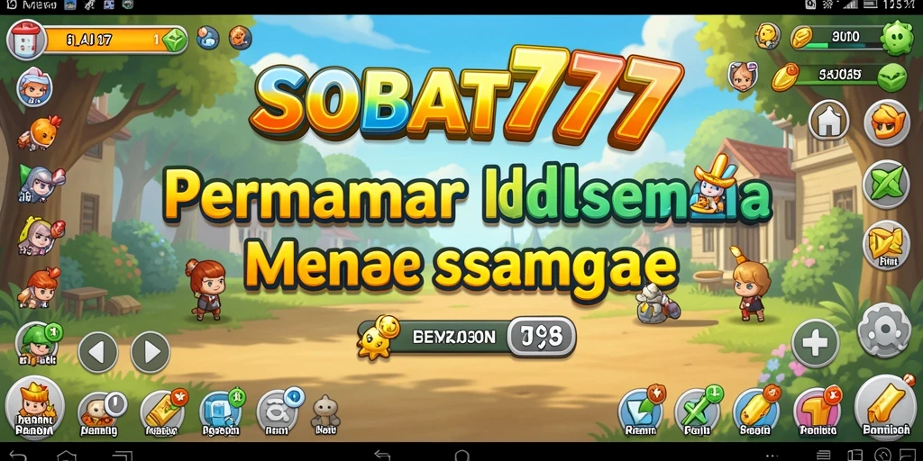 Tampilan gameplay Sobat777 yang seru dan menarik.